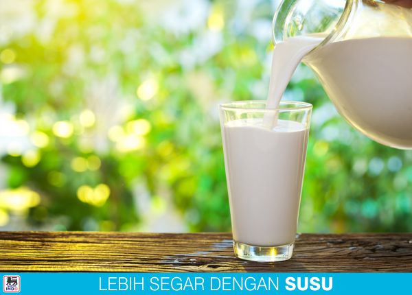 Info Sehat: Lebih Segar dengan Susu
