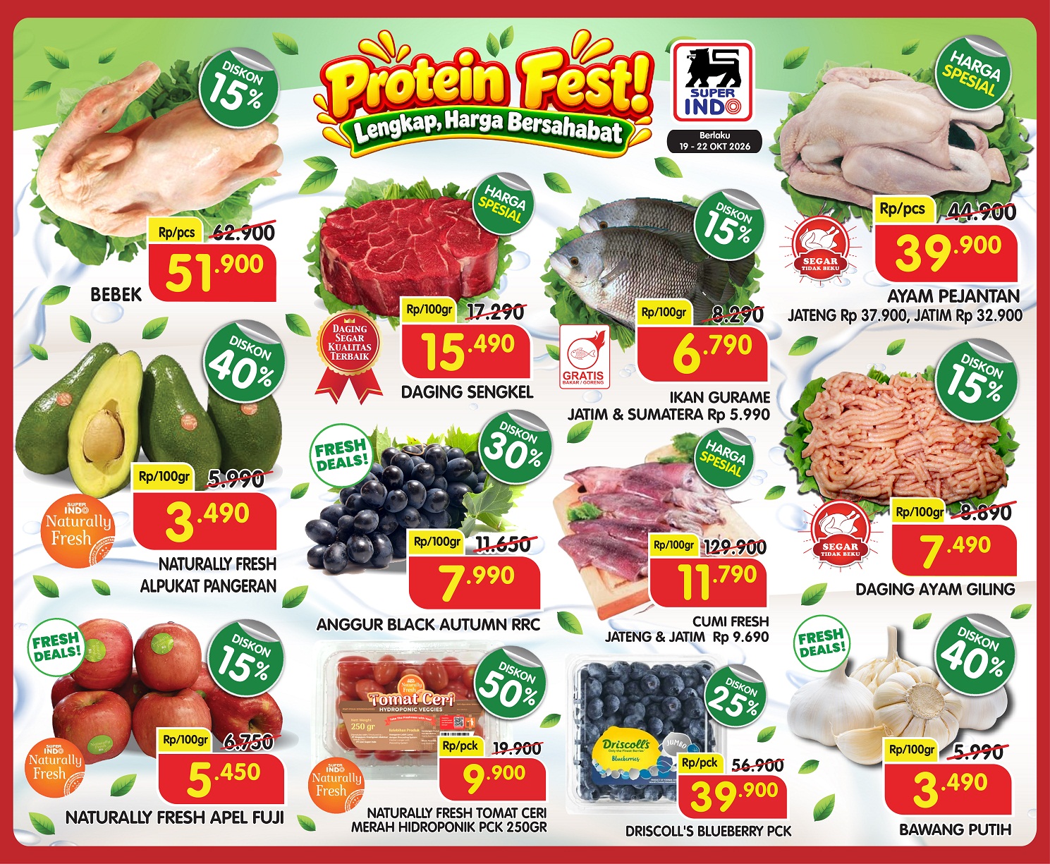Promo ANGGUR BLACK AUTUMN RRC Super Indo
