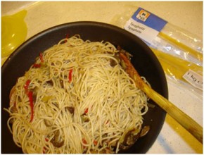 Resep Spaghetti Vegsis  (Vegetable & Sosis)