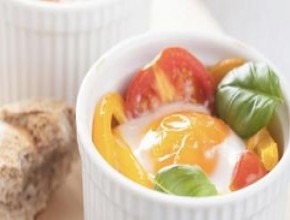 Resep Italian Baked Egg & Vegetable Ramekins
