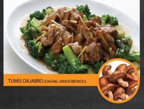 Resep Tumis Dajabro (Daging Jamur Brokoli)