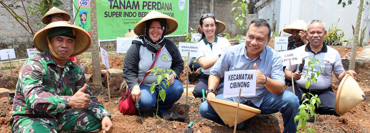  Super Indo Berkebun: Kenalkan Urban Farming di Bogor 
