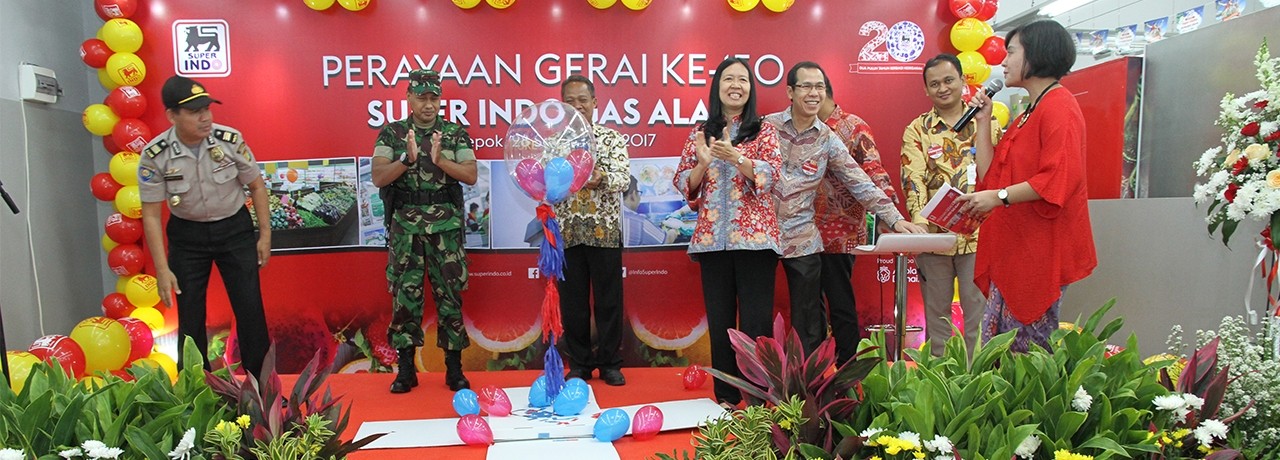 Super Indo Rayakan Dibukanya Gerai Ke-150 di Indonesia
