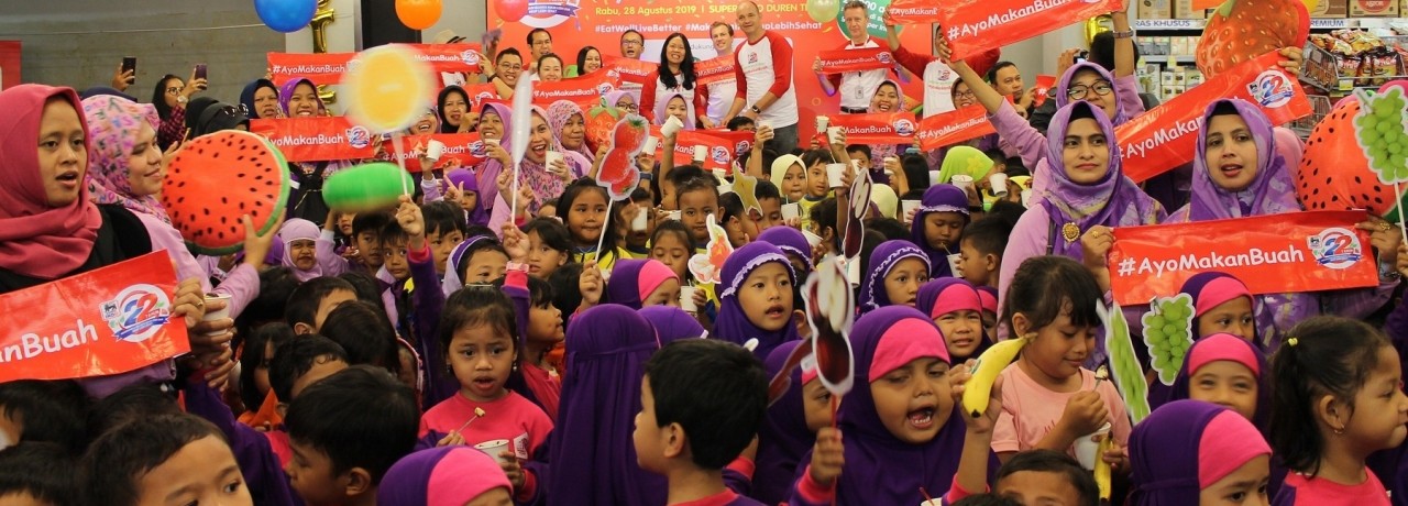 Super Indo Ajak 22 Ribu Anak Ikut Gerakan “Ayo Makan Buah”