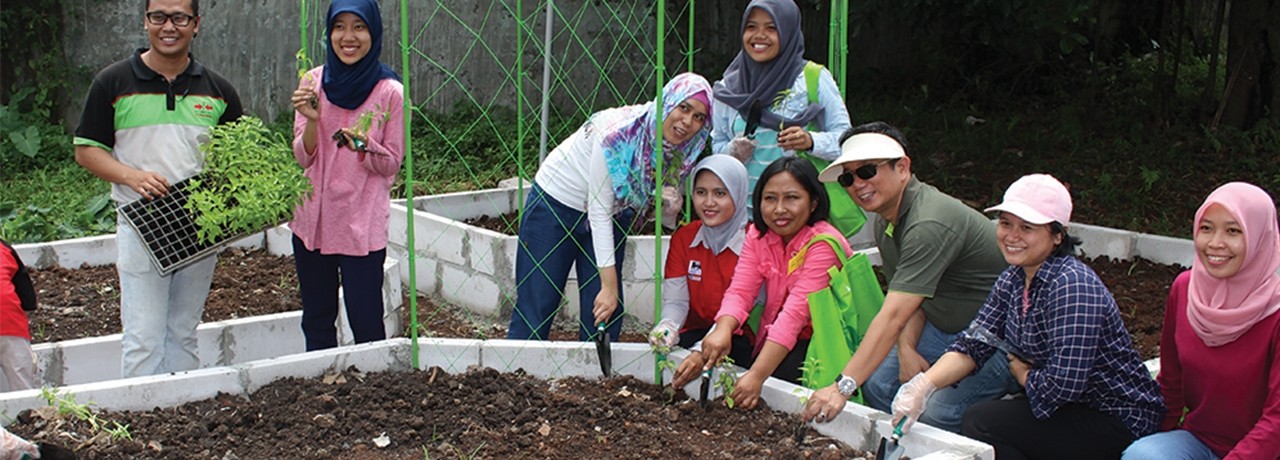 Super Indo Luncurkan Komunitas Berkebun