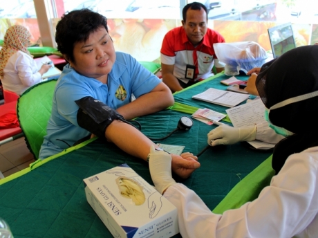 Pekan donor darah 2015 Super Indo