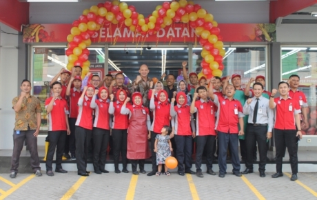 Re-opening Super Indo Mangun Jaya