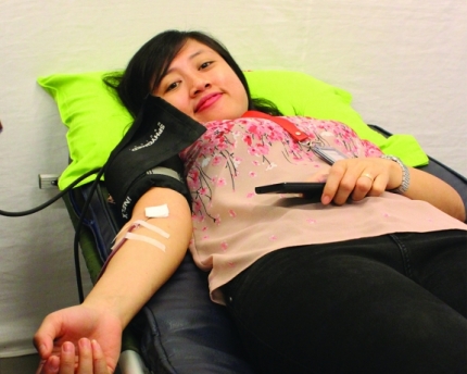 Pekan donor darah di Super Indo