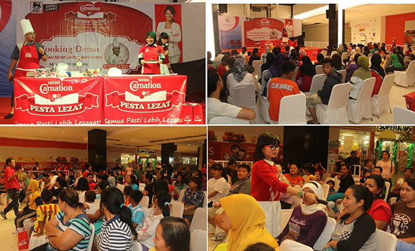 Acara Carnation Cooking Demo - Super Indo Dadap City